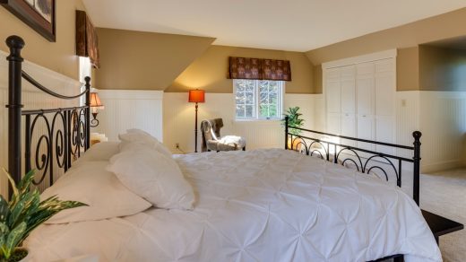 Photo wrought iron floor lamp