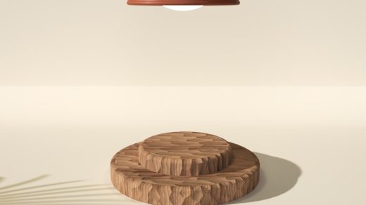 Photo ceramic wall-mounted lamp